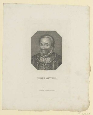 Bildnis des Henri IV. von Frankreich