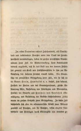 Kleine Beiträge zum Streit über den deutsch-französischen Handelsvertrag, 3. Zur Geschichte und Krisis des Zollvereines