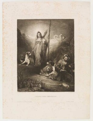 Diana u. Endymion (nach Geovert Flinck)