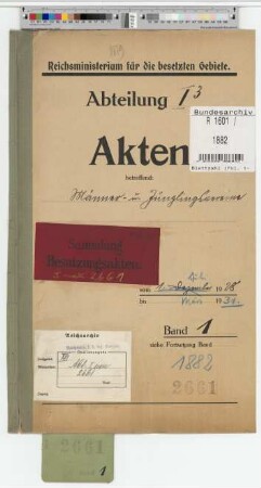 Männer- und Jünglingsvereine