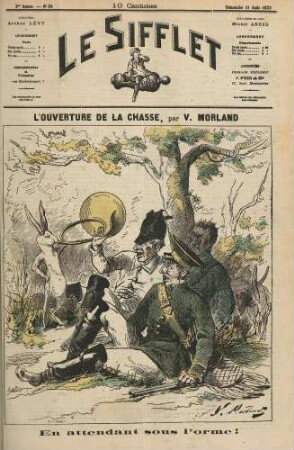 L'ouverture de la chasse, par V. Morland
