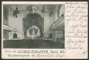 Ansichtskarte "Luisen-Theater", Reichenberger Straße 34 [1/2]
