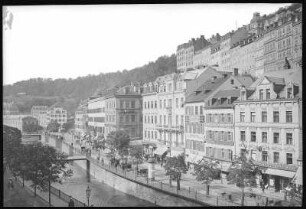 Karlsbad. Kreuzstraße und Kaiserstraße
