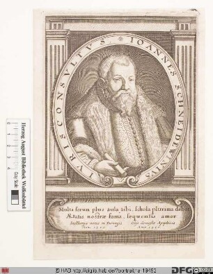 Bildnis Johannes Schneidewin (Schneidewein)
