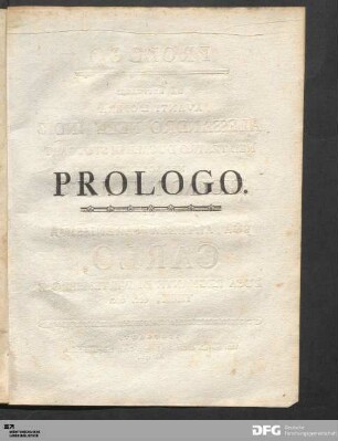 Prologo.
