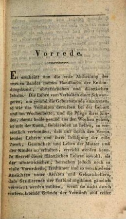 Friedrich Benjamin Osiander's Handbuch der Entbindungskunst. 2,1