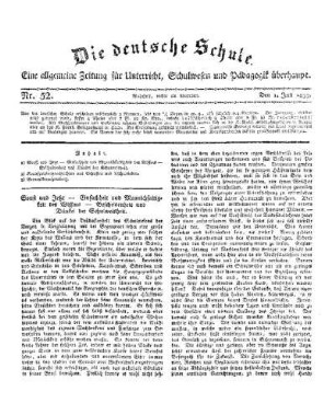 Sonst und Jetzt - Einfachheit und Mannigfaltigkeit des Willens - Bescheidenheit und Dünkel der Schulweisheit