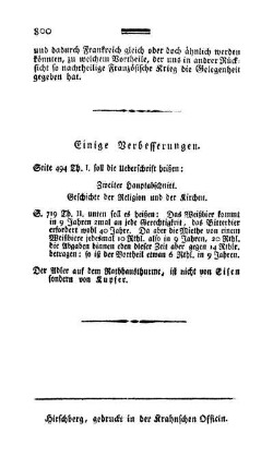 Einige Verbesserungen.