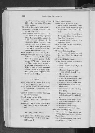 13. Äcker, Felder, Gärten.