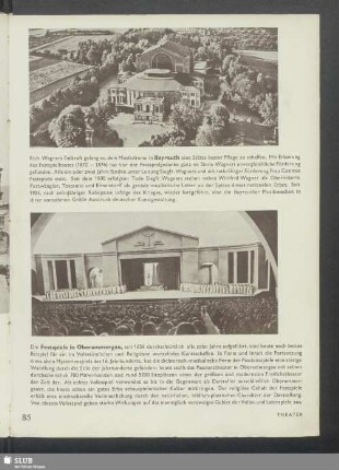 Festspiele in Oberammergau
