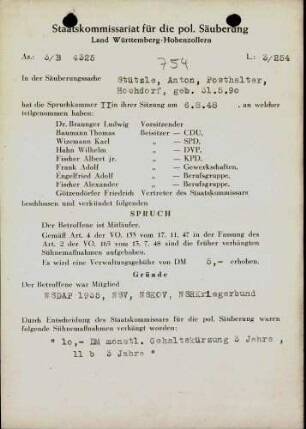 Stützle, Anton