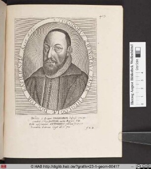 [Theodorus Zwingerus].