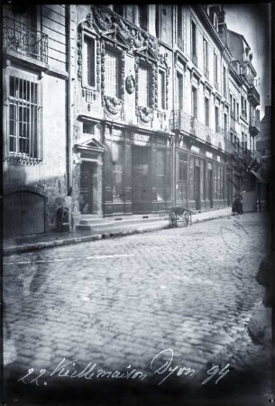 Dijon, Rue des Forges, Maison Maillard (auch Maison Milsand)