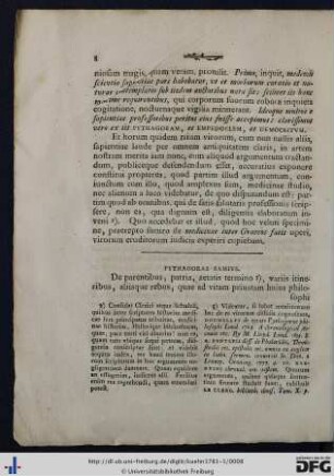 Pythagoras Samius.
