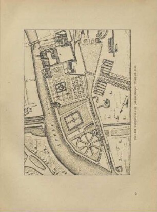 Plan des Lustgartens