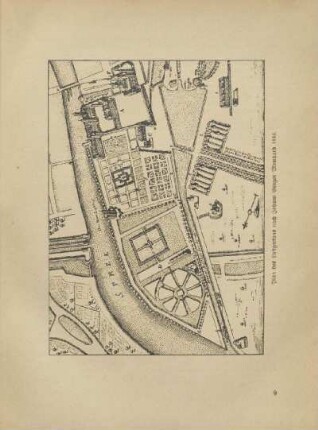 Plan des Lustgartens