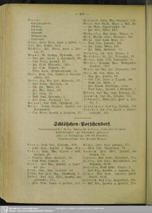 Schlößchen-Porschendorf