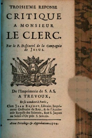 Nouvelles Remarques Critiques Sur Le Dictionnaire Universel, 3