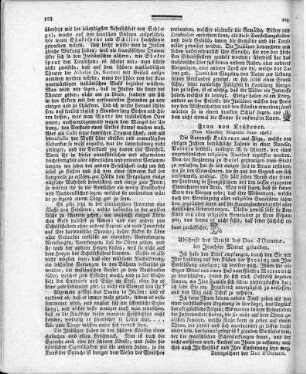 Abschrift des Briefs des Duc d'Otrante, bei Joachim Murat gefunden / [Unterzeichnet der Duc d'Otrante]
