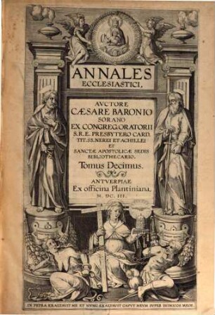 Annales Ecclesiastici, Tomus Decimus