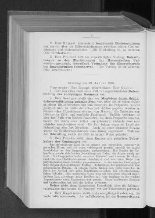 Sitzung am 22. Januar 1895.