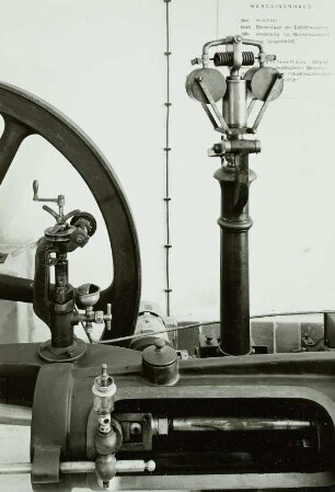 Einzylinder-Gegendruckdampfmaschine : Blankenhain, Dampf, 1898