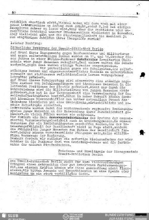 Öffentliche Erklärung der Umwelt-Bibliothek Berlin : letzter Nachtrag