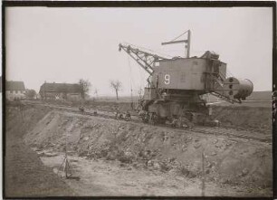 Grube Seitendorf Transport des Bagger 9 von Grube Seitendorf nach Grube Türchau