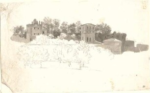 Neureuther, Gottfried von; Italien; Landschaft - Studie