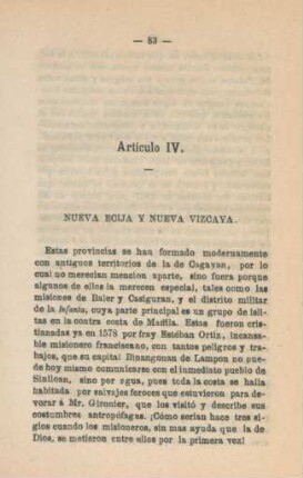 Artículo IV