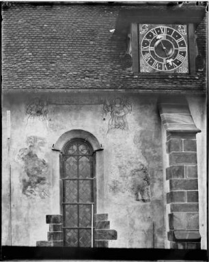Kloster Lichtental Klosterkirche Nordwand - Langhaus - Wandmalerei