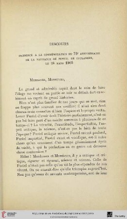 Discours