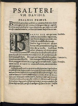 Psalterium Davidis.