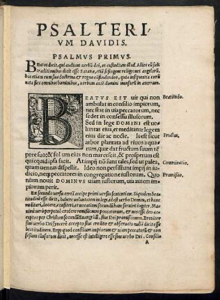 Psalterium Davidis.
