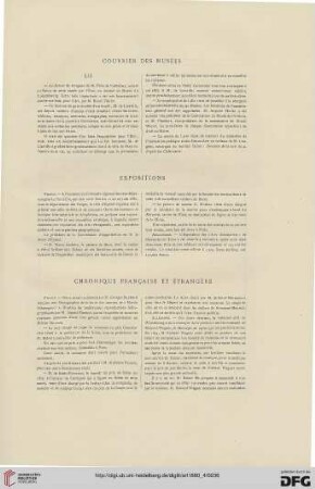 Courrier des musées