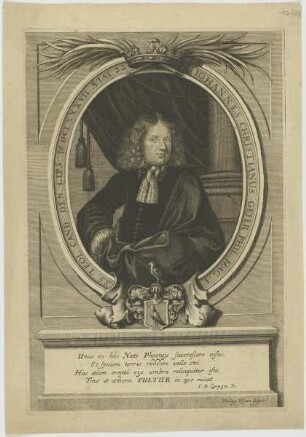 Bildnis des Iohannes Christianus Gejer
