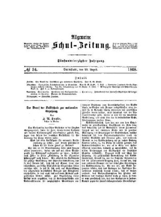 Der Beruf der Volksschule zur nationalen Erziehung