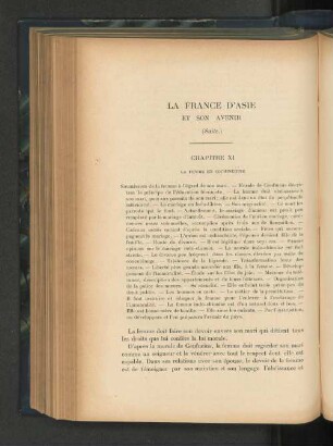 La France d'Asie et son Avenir