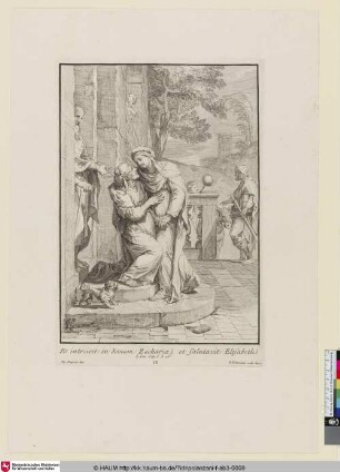 Et introivit in domum Zachariae, et Salutavit Elisabeth