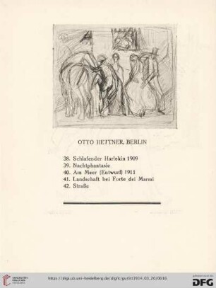 Otto Hettner (Nr. 38-56)