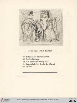 Otto Hettner (Nr. 38-56)