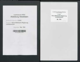 Vergabe der Küster-, Schulmeister- und Organistenstelle sowie Verwaltung ihres Kirchen-, Schul- und Armenfonds