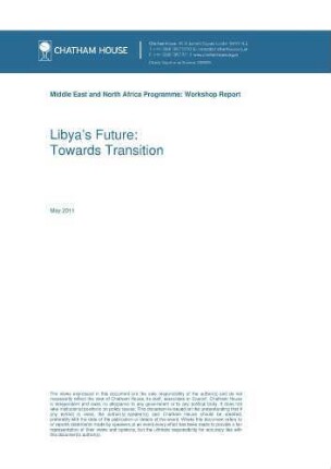 Libya's future: towards transition
