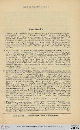 [Katalog A - Z] (Nr. 1 - 891)