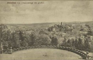 Bielefeld vom Johannisberge aus gesehen