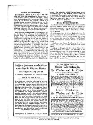 Studium und Berufsfragen