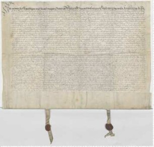Testament des Henning Brandes, besiegelt durch die Ratsmannen Ditrich Elvers und Lutke Lafferdes; sittengeschichtlich ergiebig.