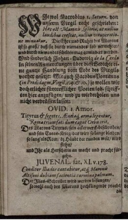 [Diverse Zitate (Ovid, Juvenal ...)]
