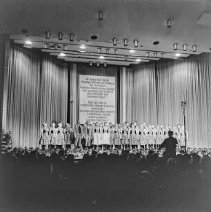 Eröffnung II. Festival der sorbischen Kultur 1968 : Bautzen. Eröffnungsveranstaltung des II. Festivals der sorbischen Kultur (18.05.-21.05.1968) im Hotel "Stadt Bautzen"