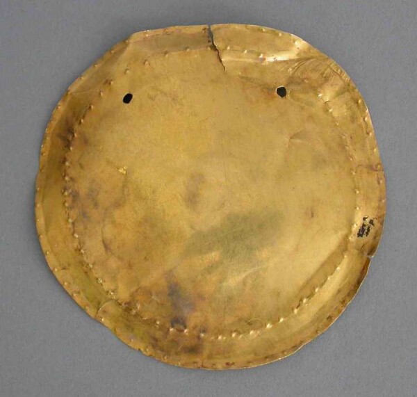 Gold pendant (decorative plate)